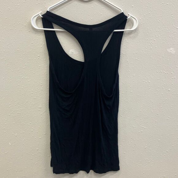 Fabletics black basic ribbed tank top small #644 - Picture 5 of 5
